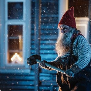 Foto Hay algo en el granero