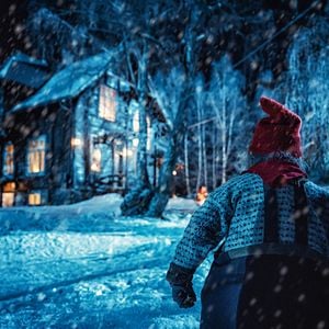 Foto Hay algo en el granero