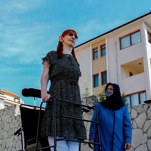 Foto Rumeysa: Con la cabeza alta