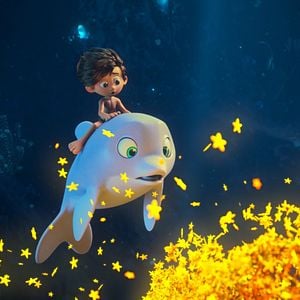 Foto El niño delfín