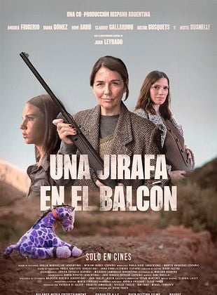Cartel de  Una jirafa en el balcón