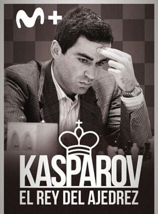 Cartel de Kasparov: el rey del ajedrez