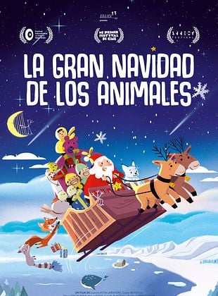 Cartel de La gran Navidad de los animales