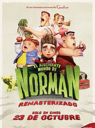 Cartel de  El Alucinante mundo de Norman (Reestreno)