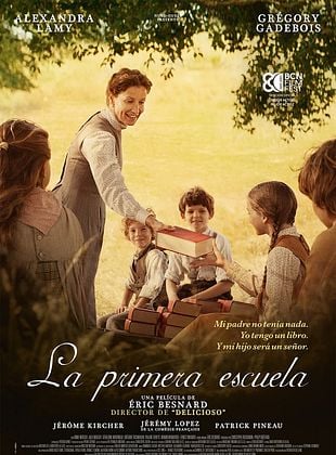 Cartel de  La primera escuela