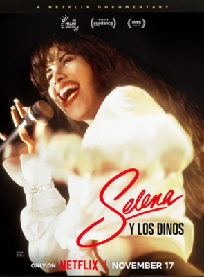 Cartel de  Selena y Los Dinos