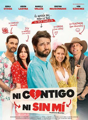 Cartel de Ni contigo ni sin mí