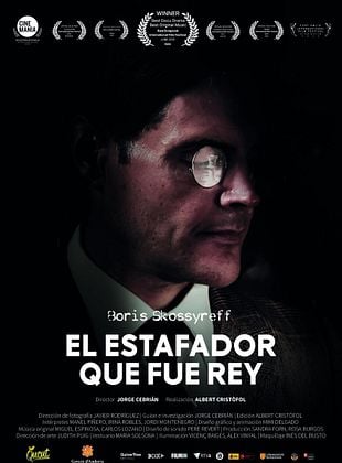 Cartel de Boris Skossyreff, l'estafador que va ser rei