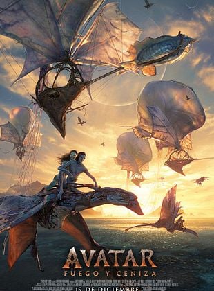Cartel de  Avatar: Fuego y ceniza