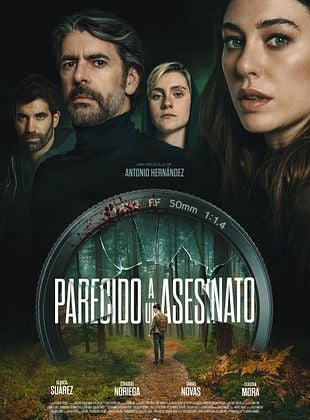 Cartel de  Parecido a un asesinato