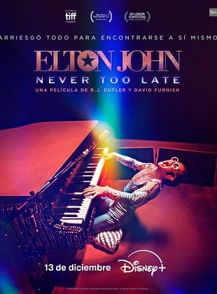 Cartel de  Elton John: Never Too Late