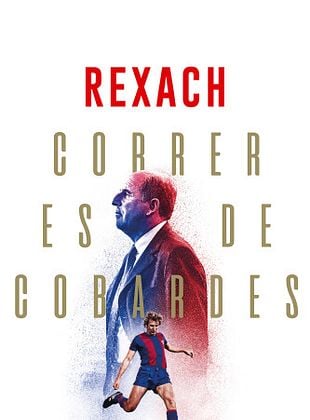 Cartel de Rexach. Correr es de cobardes