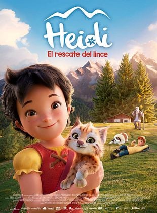 Cartel de  Heidi: El rescate del lince