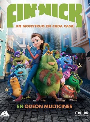 Cartel de  Finnick. Un monstruo en cada casa 