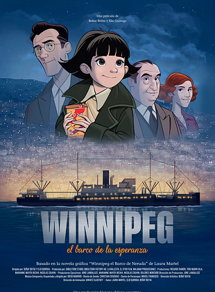 Cartel de Winnipeg, el barco de la esperanza