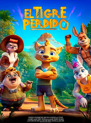 Cartel de  El tigre perdido