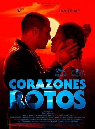 Cartel de  Corazones rotos