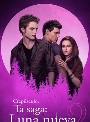 Cartel de  La saga Crepúsculo: Luna nueva