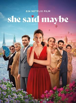 Cartel de Y ella dijo quizás