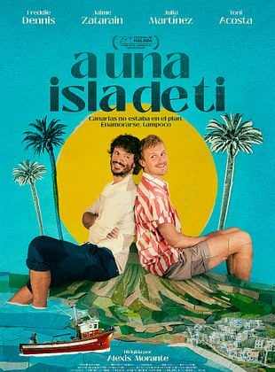 Cartel de A una isla de ti