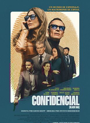 Cartel de  Confidencial (Black Bag)