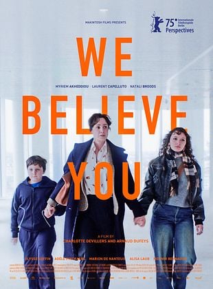 Cartel de We Believe You