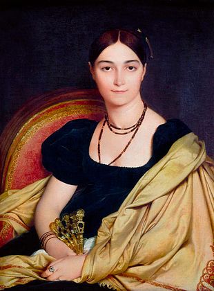 Cartel de  El mundo en un cuadro de Ingres