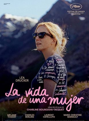 Cartel de La vida de una mujer