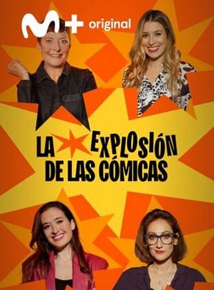 Cartel de La explosión de las cómicas