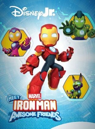 Cartel de Iron Man y su superequipo