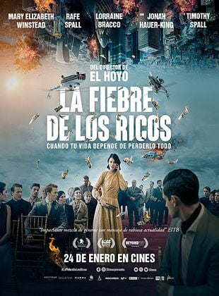 Cartel de  La fiebre de los ricos