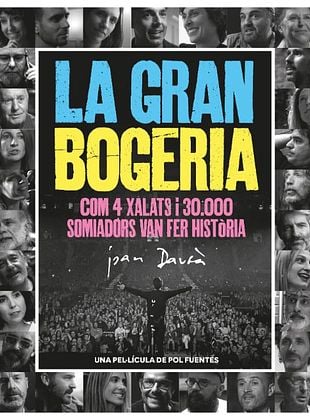 Cartel de  Joan Dausà, la gran bogeria