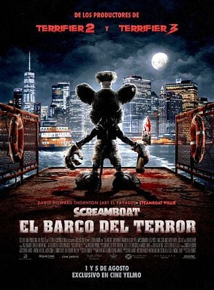 Cartel de  El barco del terror (Screamboat)