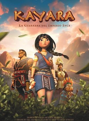 Cartel de  Kayara, la guerrera del Imperio Inca