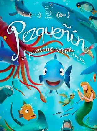 Cartel de  Pezqueñín, el pequeño aventurero