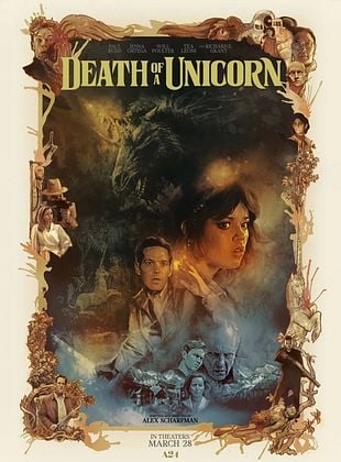 Cartel de  La muerte del unicornio