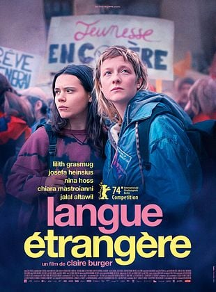 Cartel de  Lengua extranjera