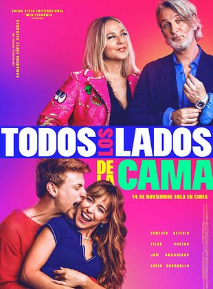 Cartel de Todos los lados de la cama