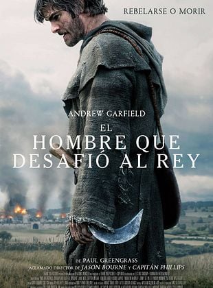 Cartel de  El hombre que desafió al rey