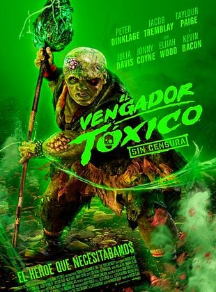 Cartel de  El vengador tóxico