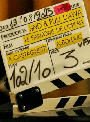 Cartel de El fantasma de la ópera