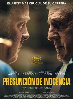 Cartel de  Presunción de inocencia