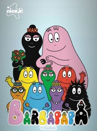 Cartel de Barbapapa - ¡Una gran familia!