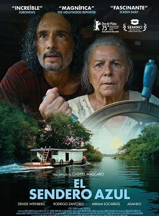 Cartel de  El sendero azul