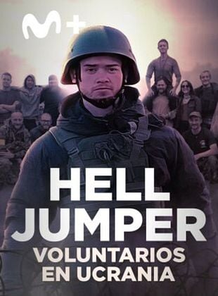 Cartel de Hell Jumper: voluntarios en Ucrania