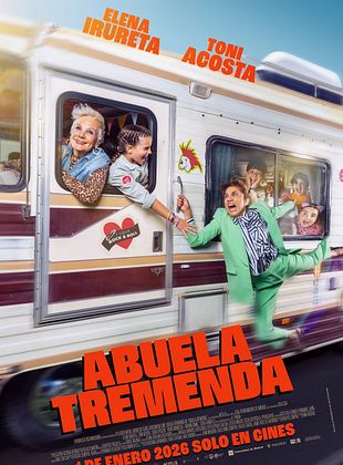 Cartel de  Abuela tremenda
