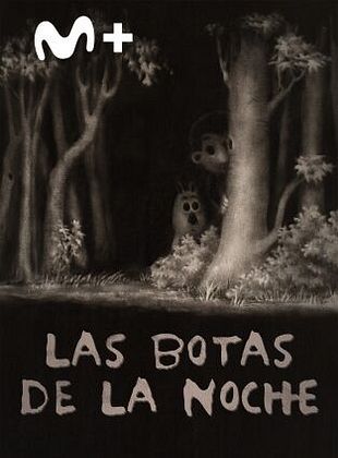 Cartel de Las botas de la noche