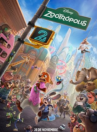 Cartel de  Zootrópolis 2