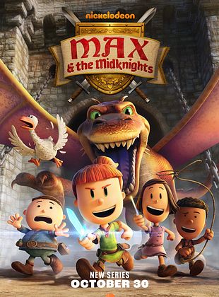 Cartel de Max y la pandilla medieval