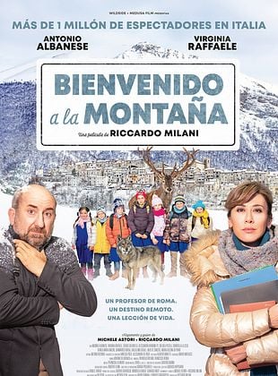 Cartel de Bienvenido a la montaña
